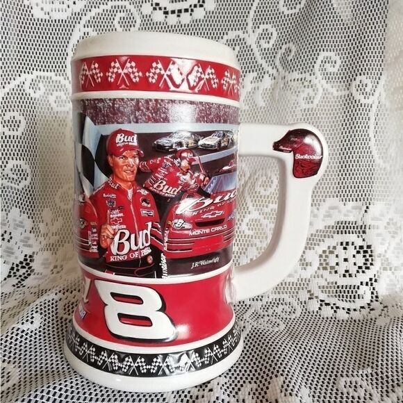 Dale Earnhardt Jr. Budweiser Beer Stein - Picture 1 of 7